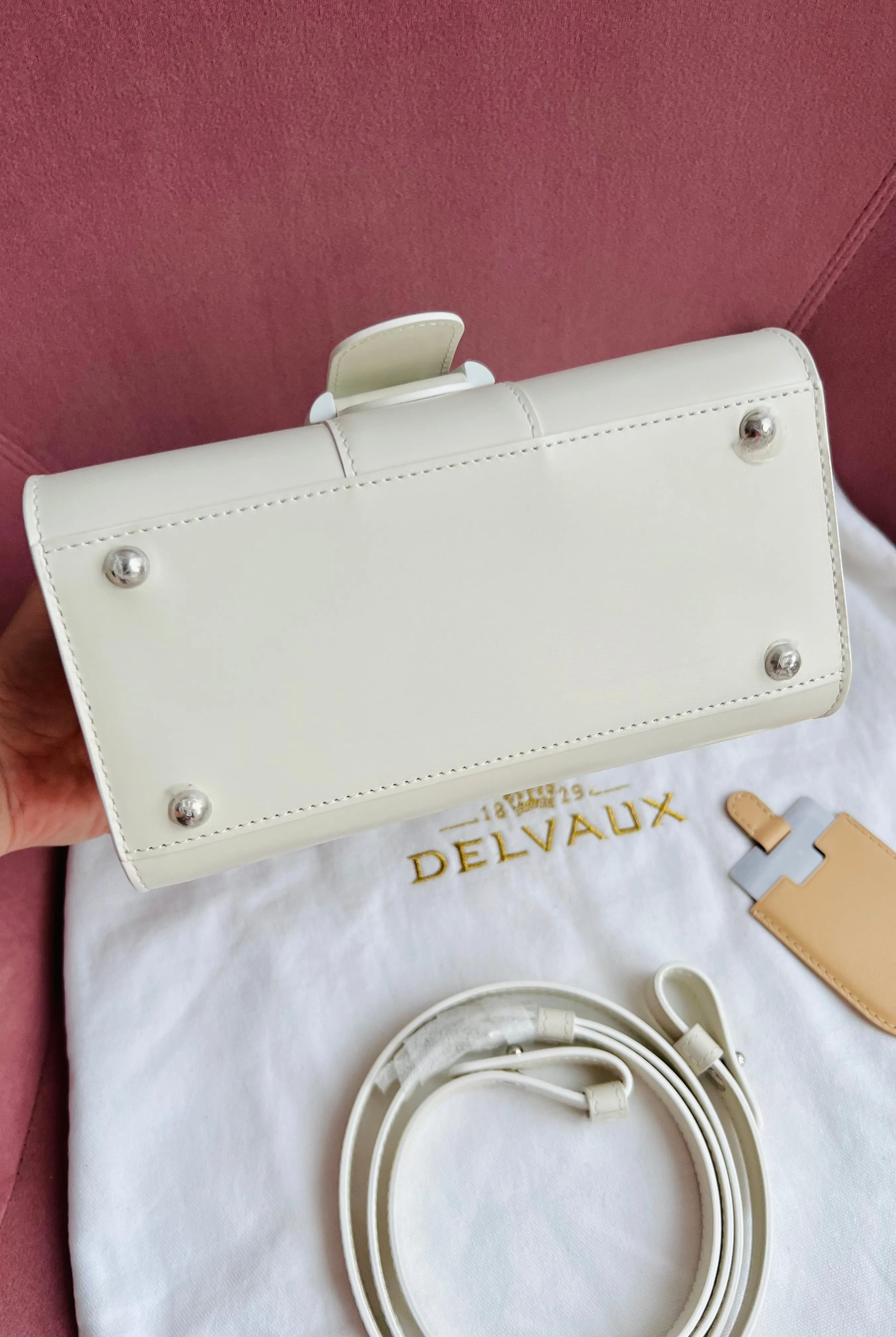 Stunning Delvaux Brilliant Leather Handbag