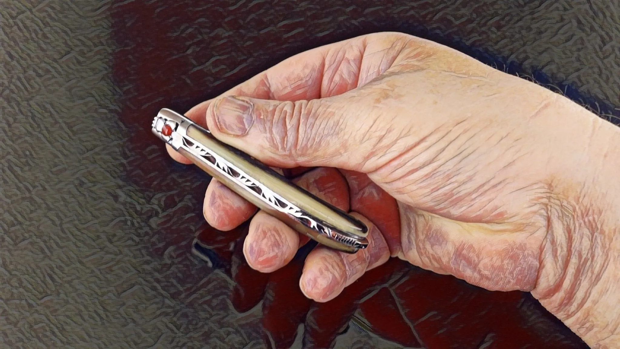 Laguiole XS Gemstone Rosewood Handle #2