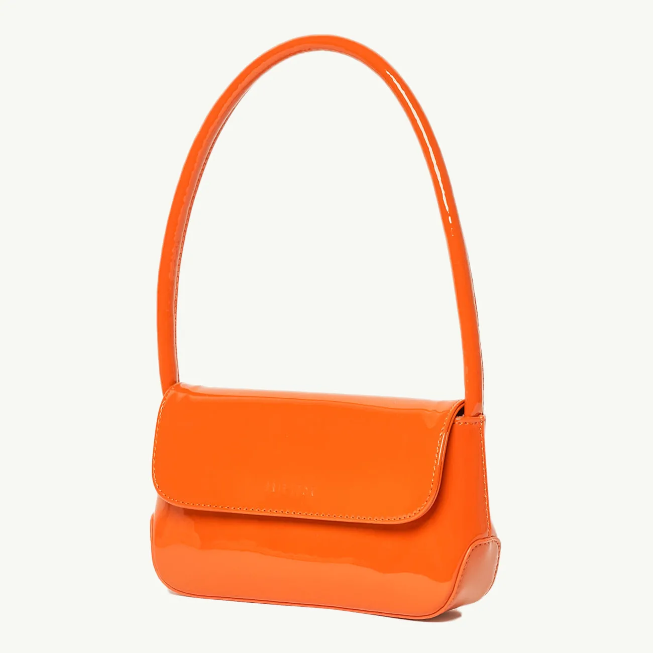 MINI CAMILLE BAG ORANGE PATENT