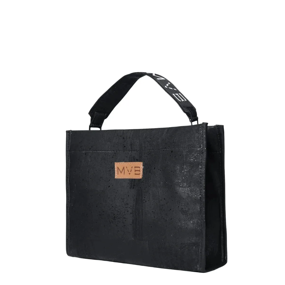 The Carry-all Cork Vegan Convertable Bag | Black