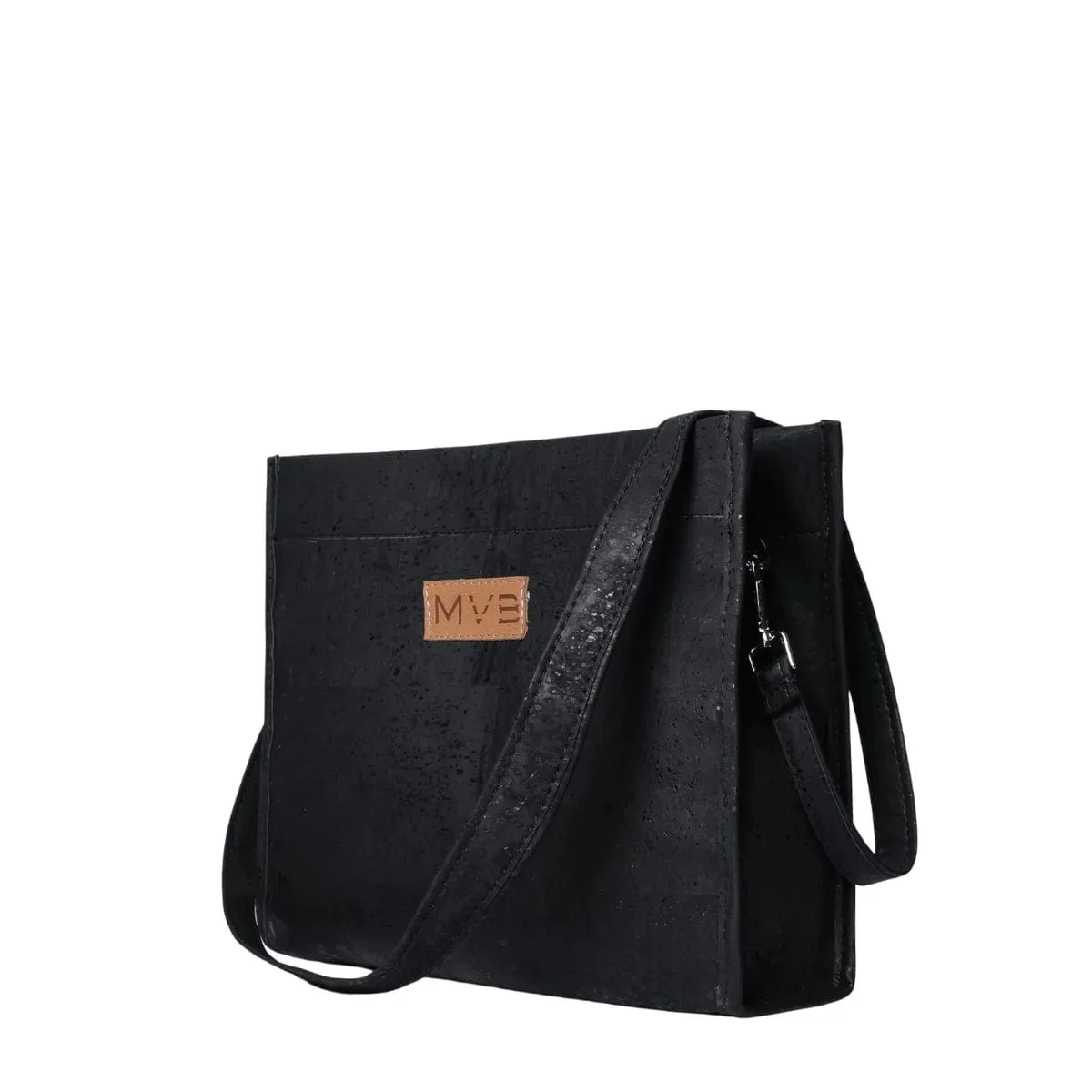 The Carry-all Cork Vegan Convertable Bag | Black