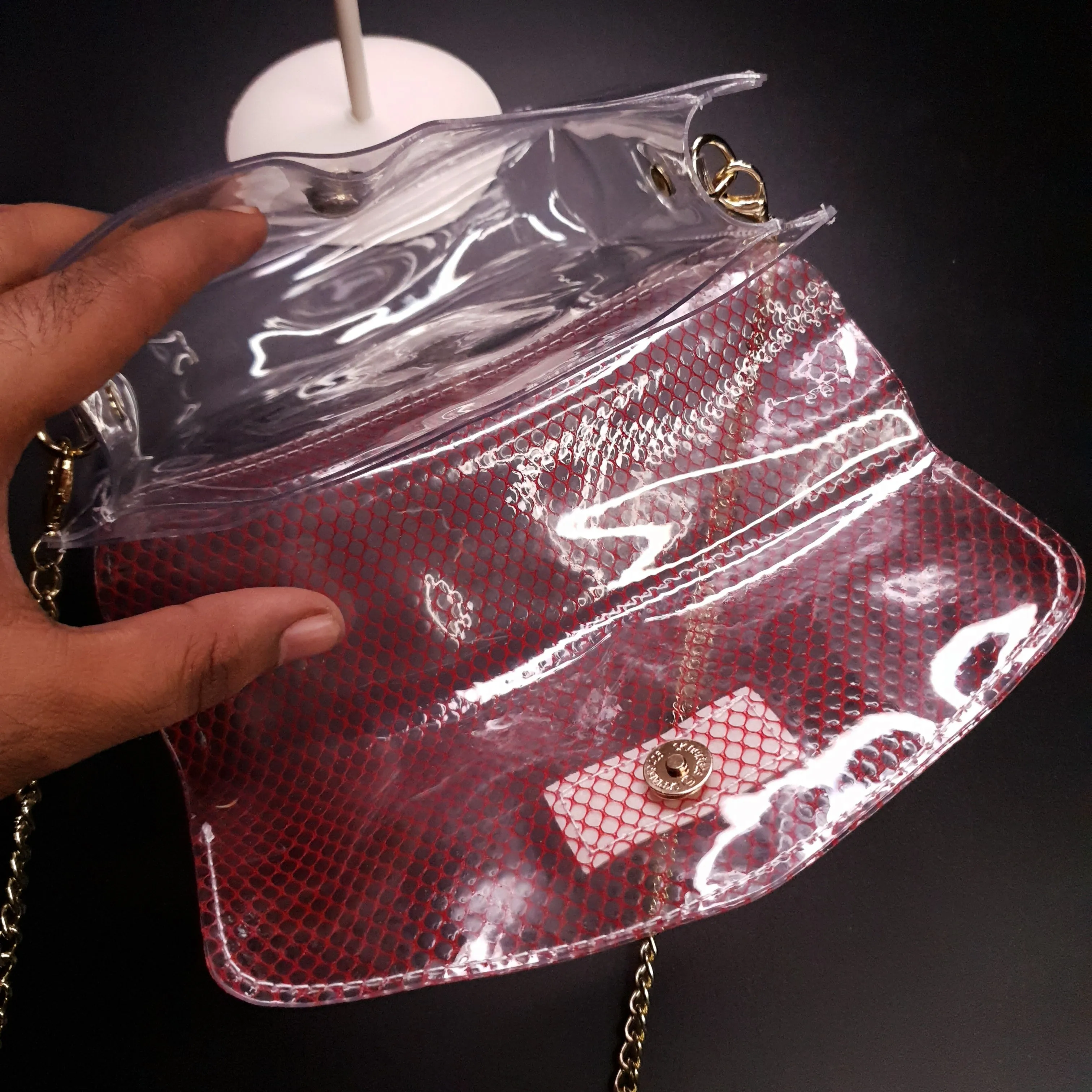 Transparent Crossbody Bag